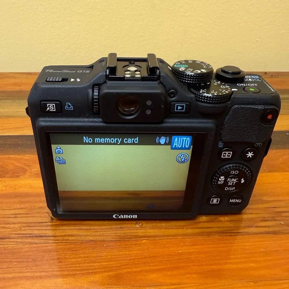 CANON PowerShot G15 - 12.1MP - Digital Camera Refurbished High Speed